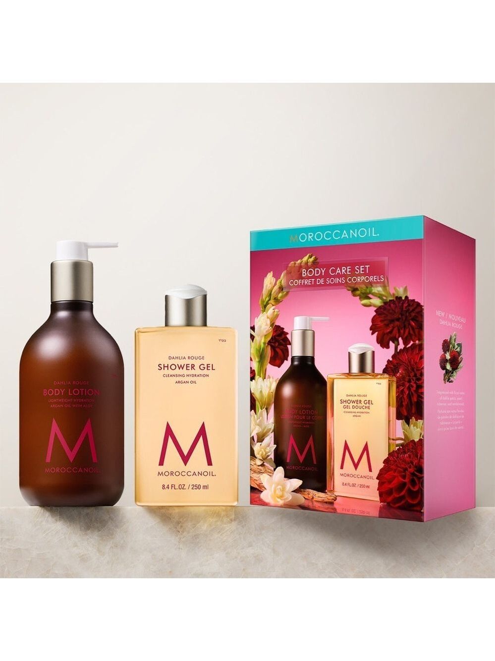 Morocconoil Dahlia Rouge Body Care Set